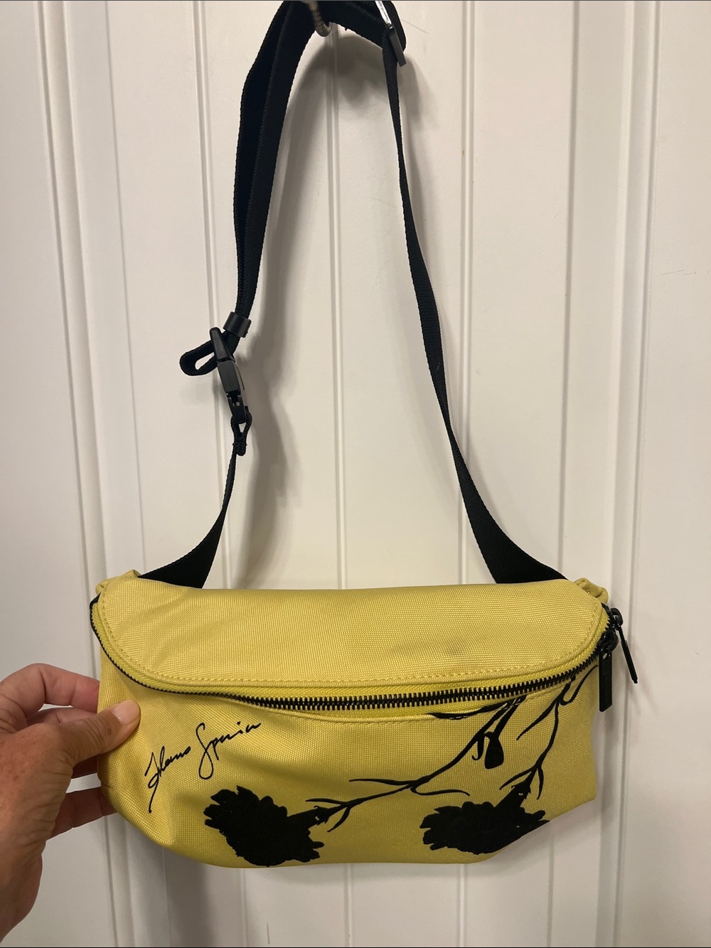 Away (by Palomo) no no Yellow Floral Crossbody Bag